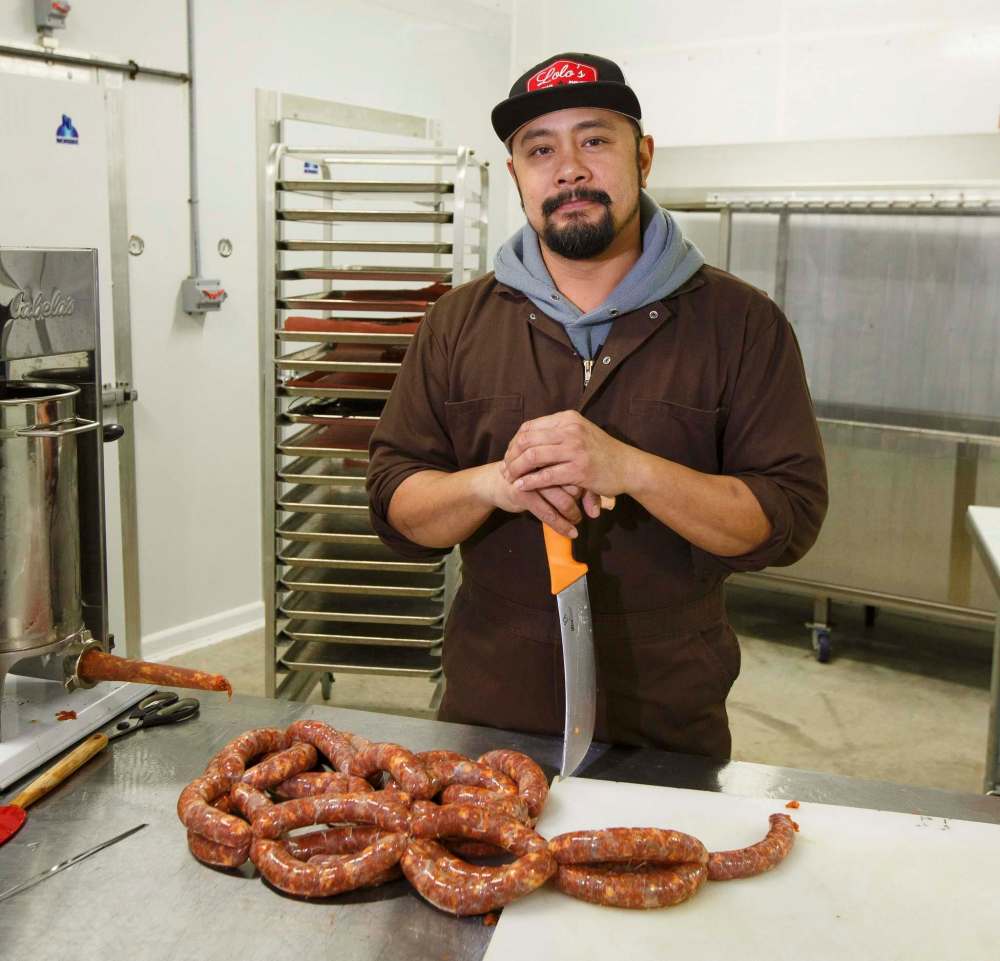 Sale named his sausages after Chavacano, a historic Creole Spanish-Filipino language that's a dying part of Filipino culture.