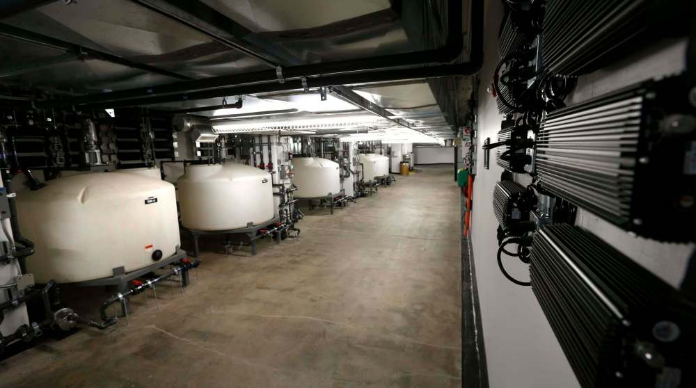 WAYNE GLOWACKI / WINNIPEG FREE PRESS FILES
At Bonify, at left are the nutrient tanks for the grow rooms at its North End facility.