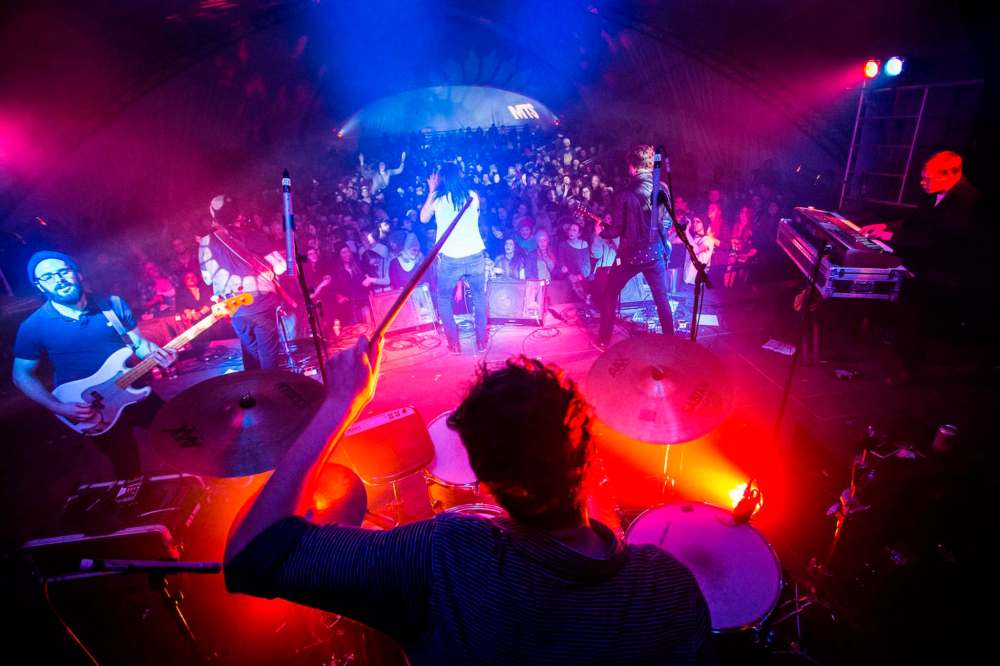 TRAVIS ROSS PHOTO
Attica Riots performs at the festival in 2015.
