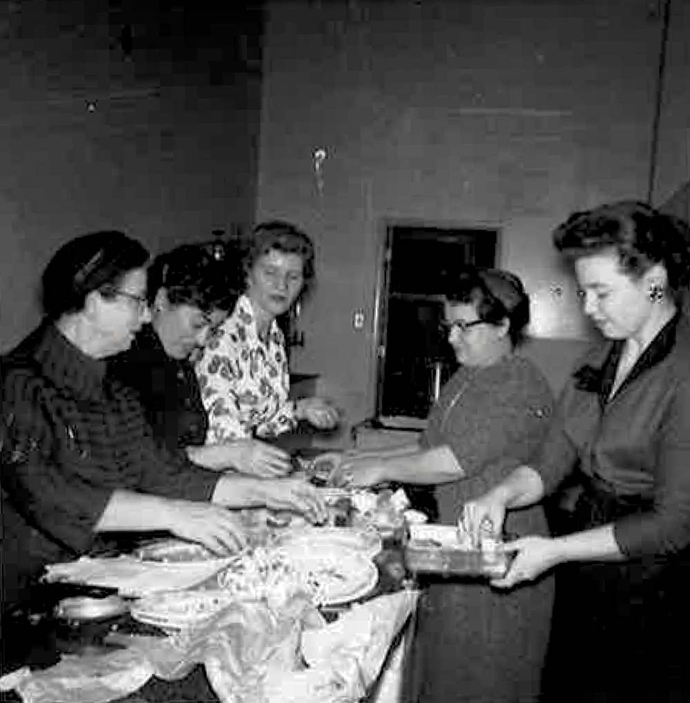 President of the B’Nay Abraham Synagogue Sisterhood - Elaine is on the far right. (Supplied photo)