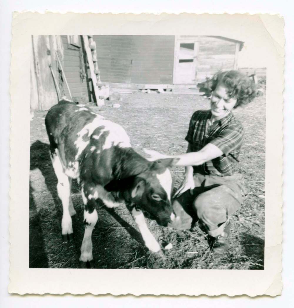 Herdy, pictured above in the 1940s, loved all animals.
