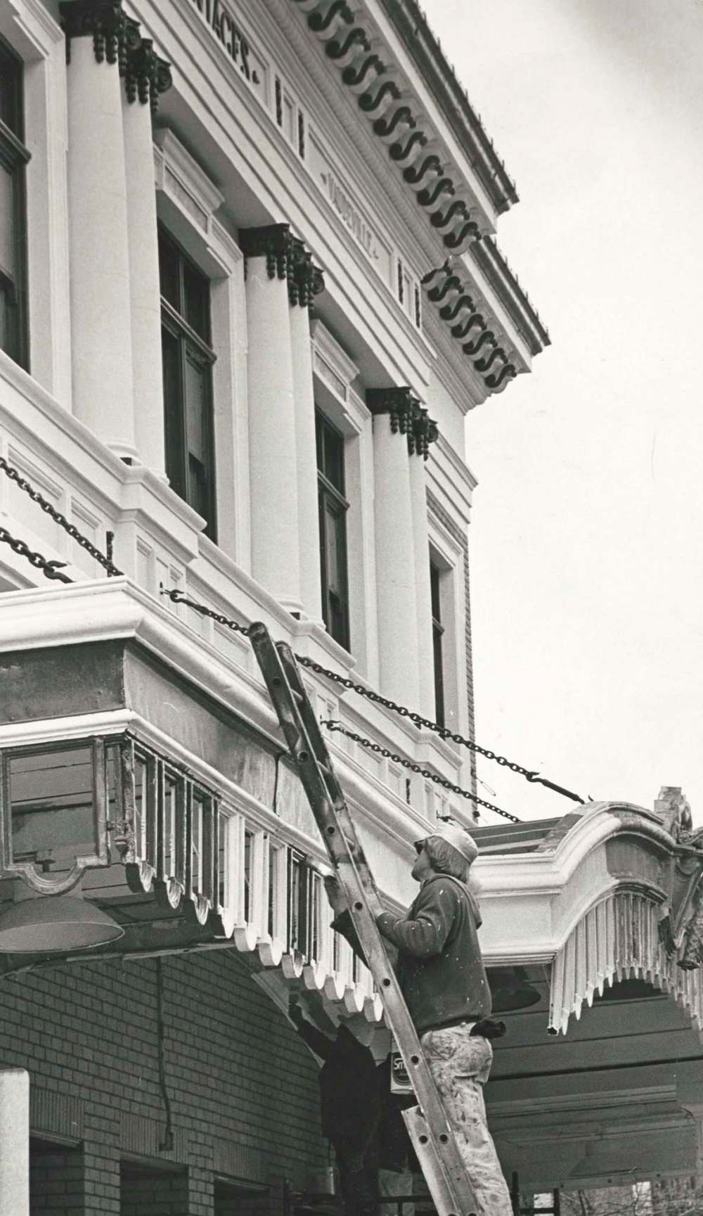 WINNIPEG FREE PRESS ARCHIVES
In 1976, the exterior was sandblasted and painted.