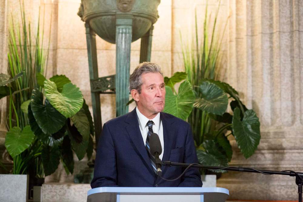 Premier Brian Pallister says the government says it wouldn't be wise to proceed with massive capital investments in gambling facilities while reviewing the gaming policy in the province. (Mikaela Mackenzie / Winnipeg Free Press)