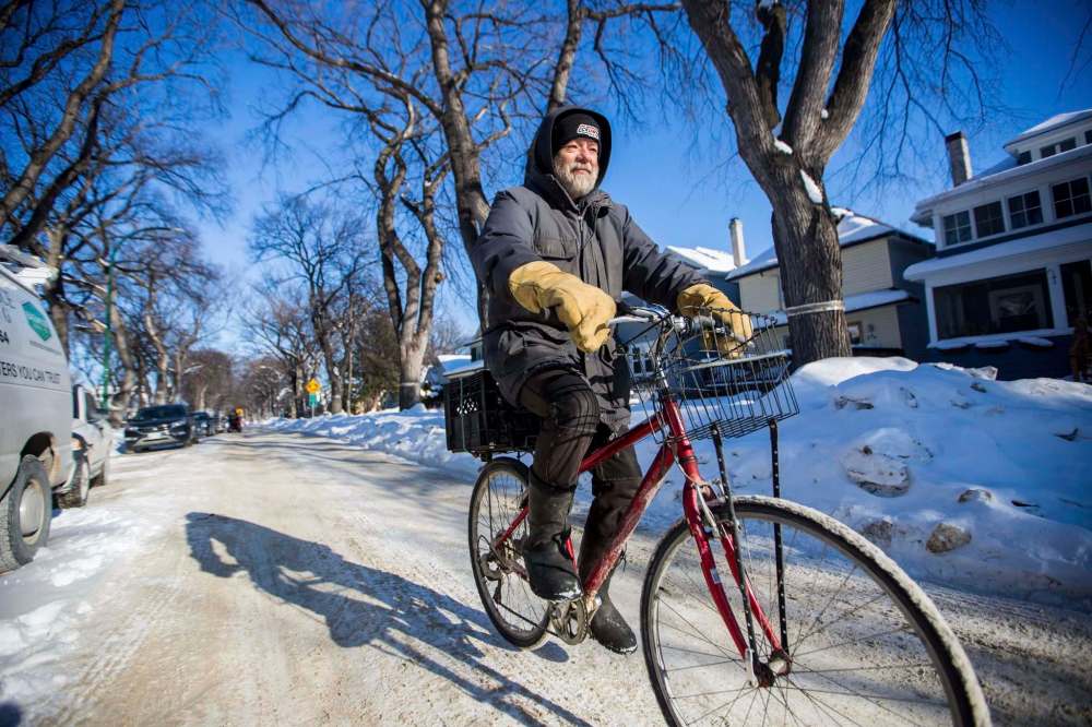 Tim Brandt used to drive a cab and work for a courier company but hasn't driven in 18 years. (Mikaela Mackenzie / Winnipeg Free Press)