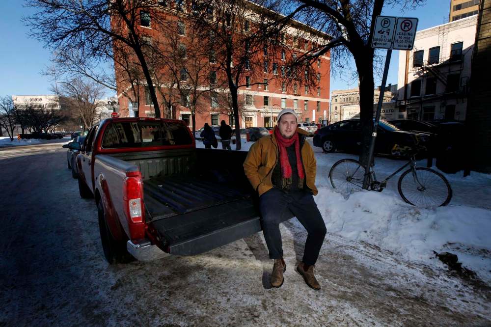 Philip Mikulec, operations manager of Peg City Co-op, the city's only car-sharing program, which has 33 vehicles and 1,200 members. (Phil Hossack / Winnipeg Free Press)