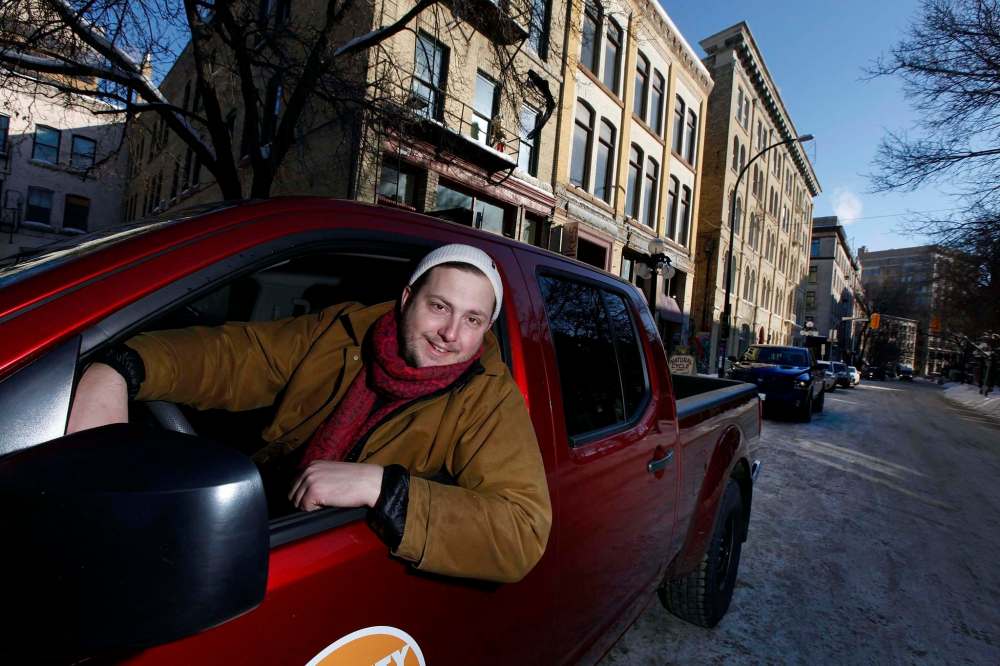 Peg City Co-op operations manager Philip Mikulec says two reasons people join the car-sharing co-op is for environmental and financial reasons. (Phil Hossack / Winnipeg Free Press)