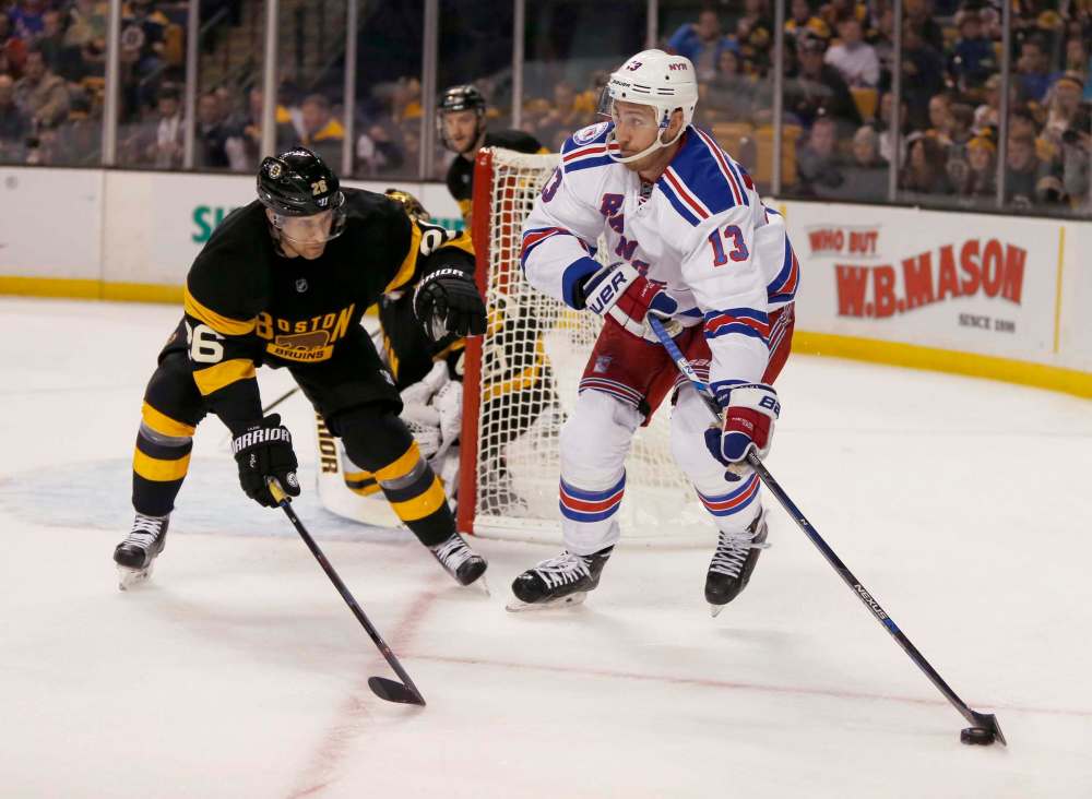 Hayes became a steady point producer and capable two-way player in New York. (Mary Schwalm / The Associated Press files)