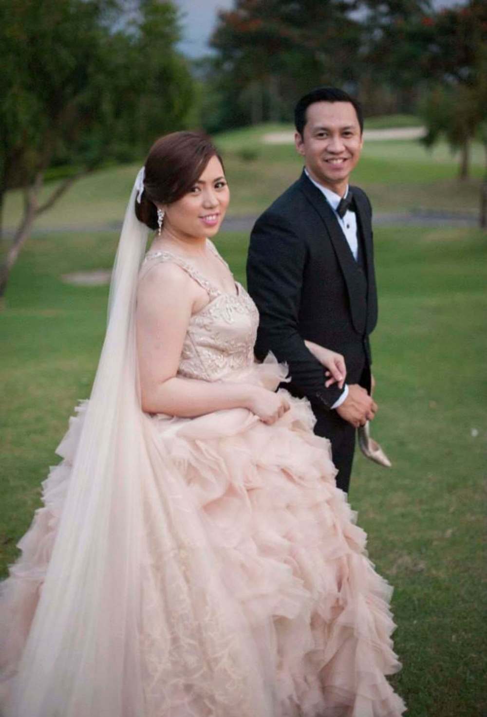 SUPPLIED
Theresa and Leandro Ilagan on their wedding day in the Philippines in 2013.