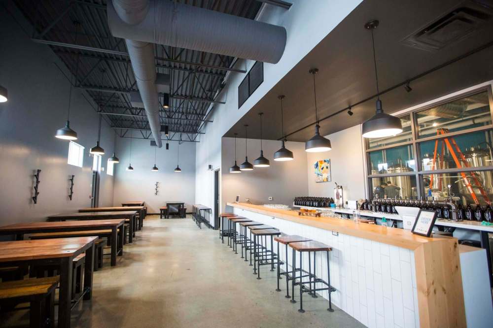 Setting up the 95-seat brewery tap room, meanwhile, has been a family affair.