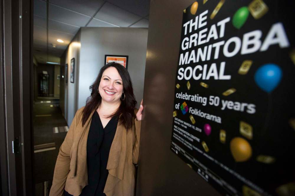Teresa Cotroneo, Folklorama’s executive director, said the social idea was hatched as an accessible way to bring everyone together. (Mikaela Mackenzie / Winnipeg Free Press)