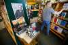 PHOTOS BY JOHN WOODS / WINNIPEG FREE PRESS
Free Press journalist Randy Turner’s books are displayed at the McNally Robinson bookstore on Sunday. Turner, 57, died last Wednesday.