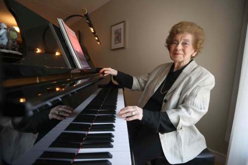 RUTH BONNEVILLE / WINNIPEG FREE PRESS
Thelma Wilson, who turns 100 this month, is regarded as the matriarch of Winnipeg's music community.