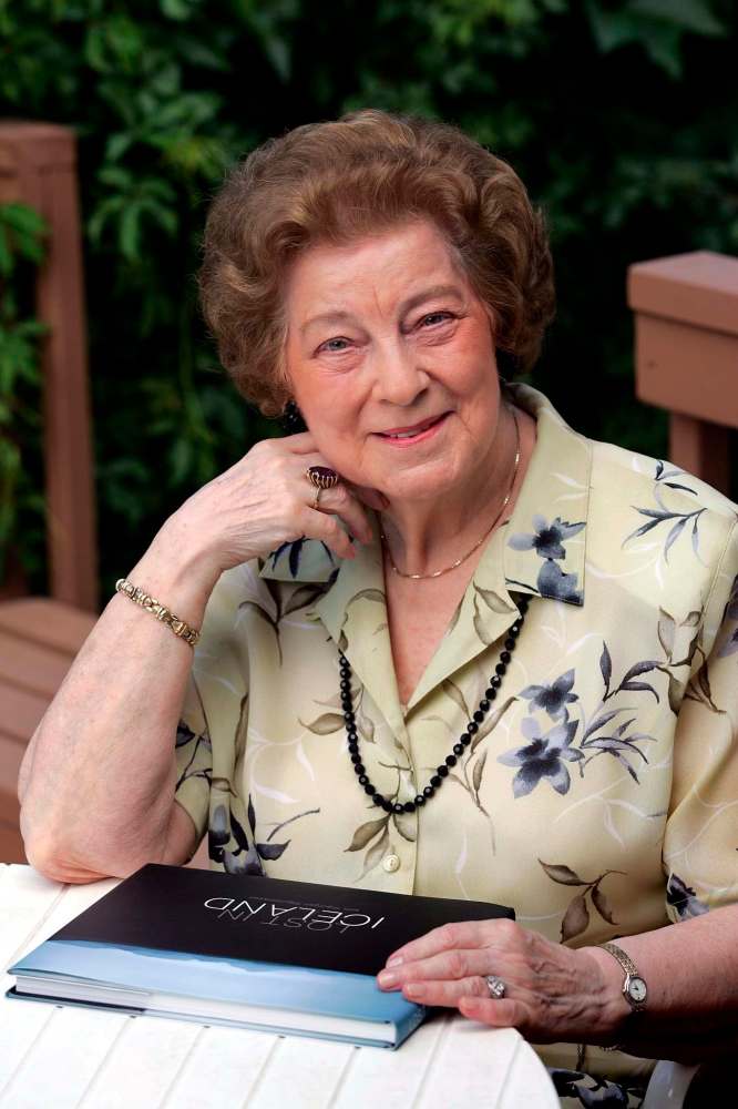 JEFF DE BOOY / WINNIPEG FREE PRESS files
Thelma Wilson, Icelandic Festival volunteer.