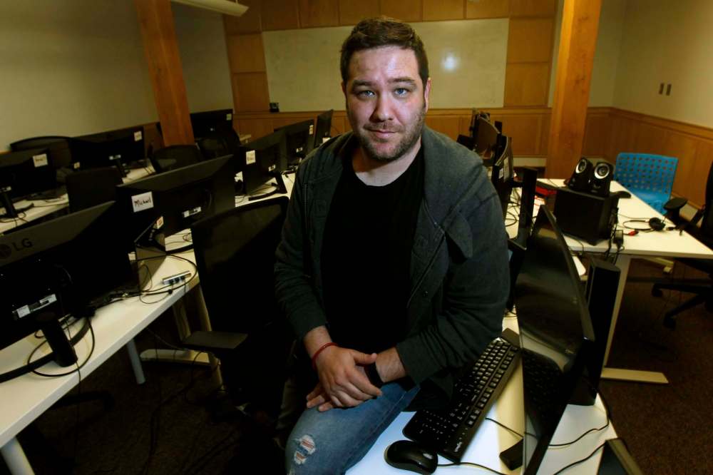 PHIL HOSSACK / WINNIPEG FREE PRESS FILES
Pablo Listingart and his company, ComIT, which trains underemployed people in the basics of coding and entry-level IT positions - for free. He gets donation from the private sectors and some grants from the public sector to pull it off.