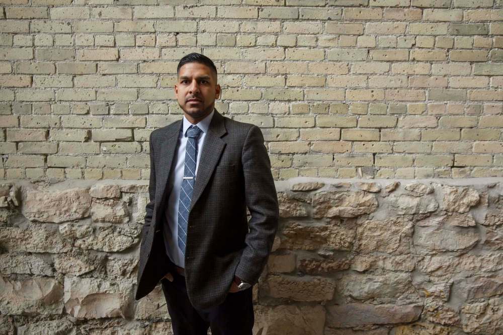 MIKE DEAL / WINNIPEG FREE PRESSRohit Gupta a criminal defence lawyer.For Katie May story190412 - Friday, April 12, 2019.