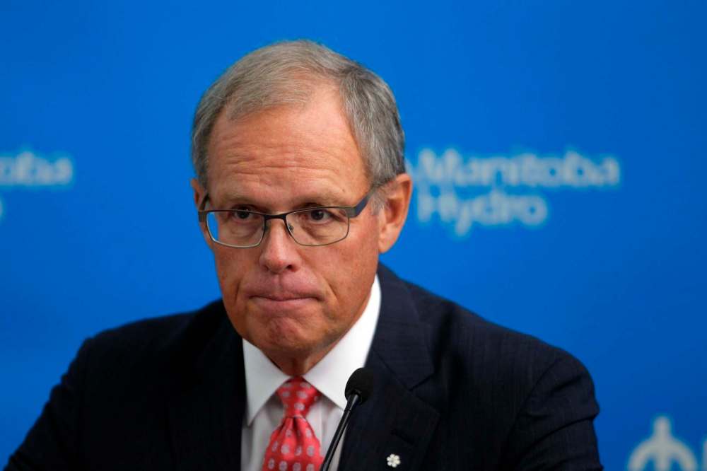 BORIS MINKEVICH / WINNIPEG FREE PRESS FILES
Sandy Riley, the former board chair of Manitoba Hydro