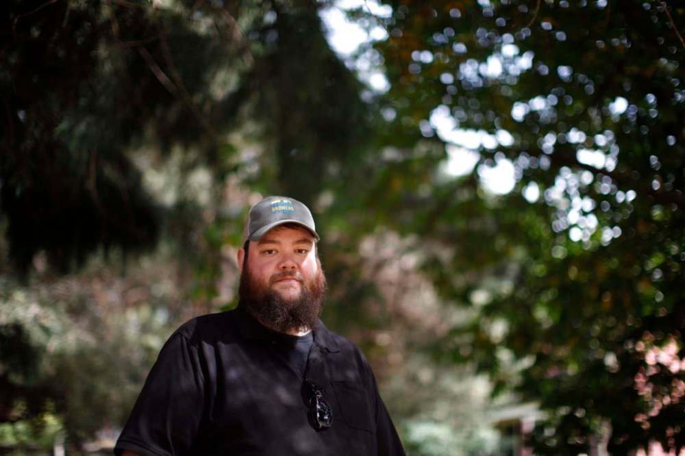 Travis Lane, an organic cannabis grower from Victoria, used to operate an unlicensed online cannabis dispensary. (Chad Hipolito/The Canadian Press)