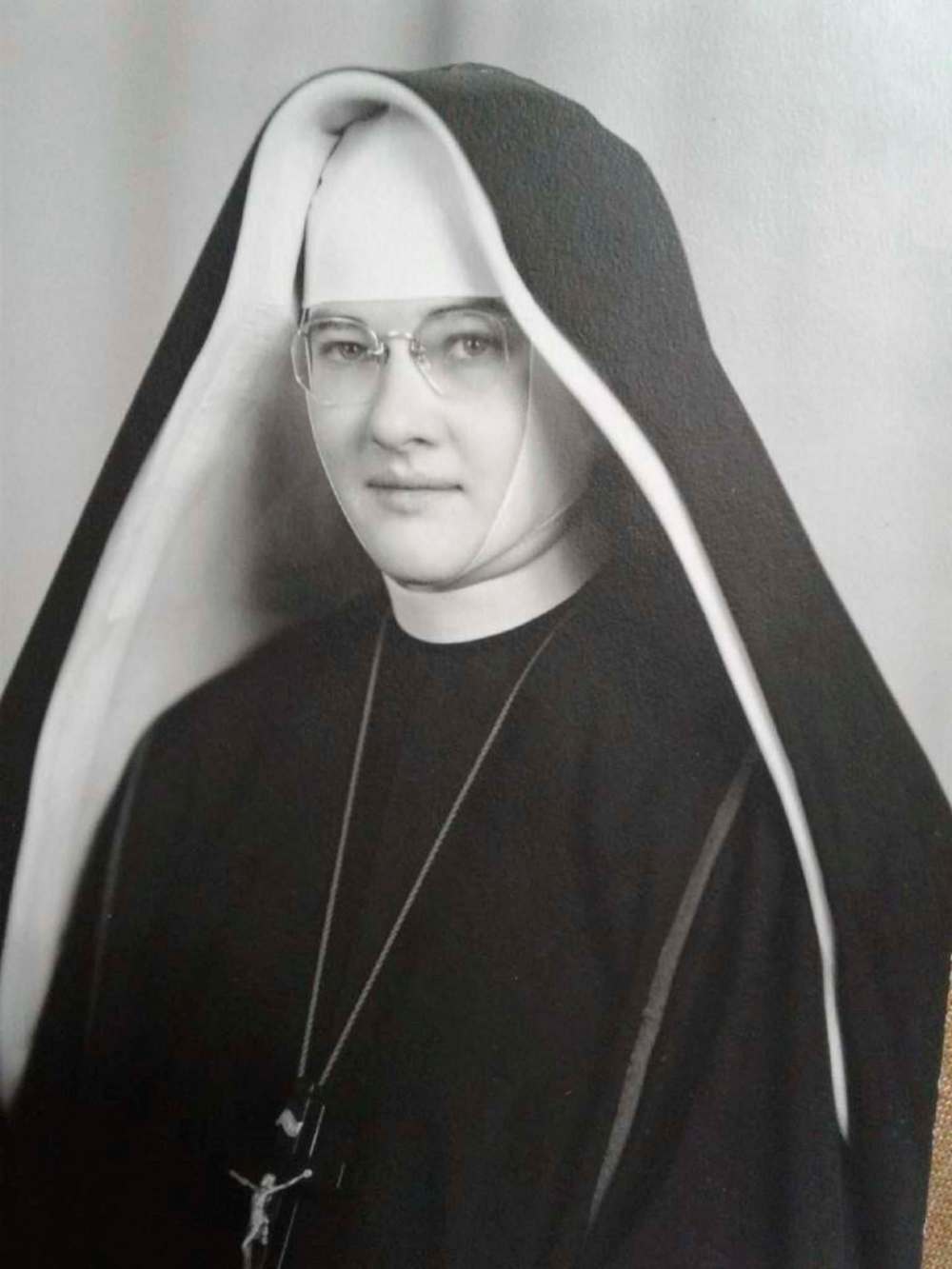 SUPPLIED
Sister Aileen Gleason at final vows in 1952.