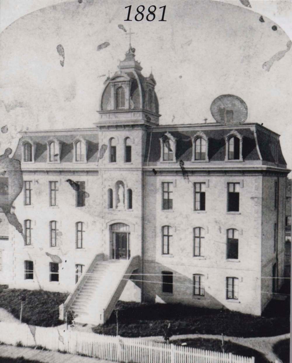 SUPPLIED
St.Mary’s Academy in 1881