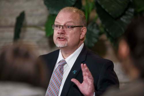 MIKE DEAL / WINNIPEG FREE PRESS FILES
Education Minister Kelvin Goertzen said ‘nothing is off the table&rsquo; when he announced a commission to review the province&rsquo;s school system.