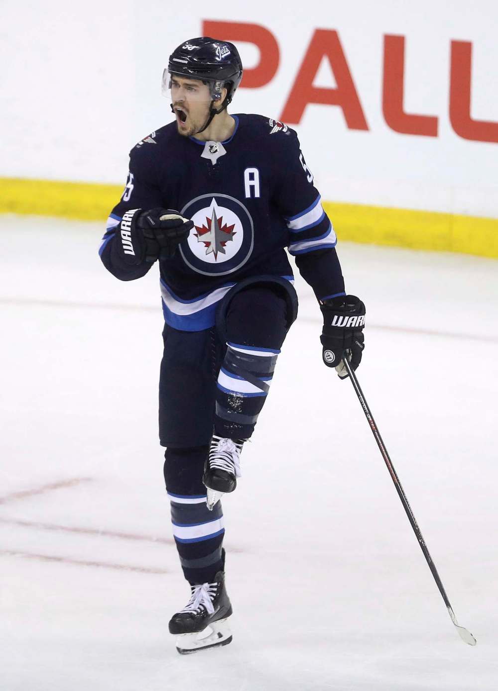 Mark Scheifele shook his head when asked if he was going to play for Canada. (Trevor Hagan / Winnipeg Free Press files)