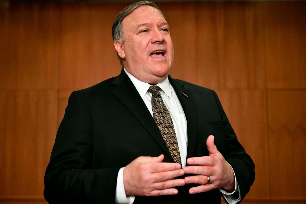 U.S. Secretary of State Mike Pompeo wouldn't talk about climate change in the Arctic. (Mandel Ngan / Pool Photo)