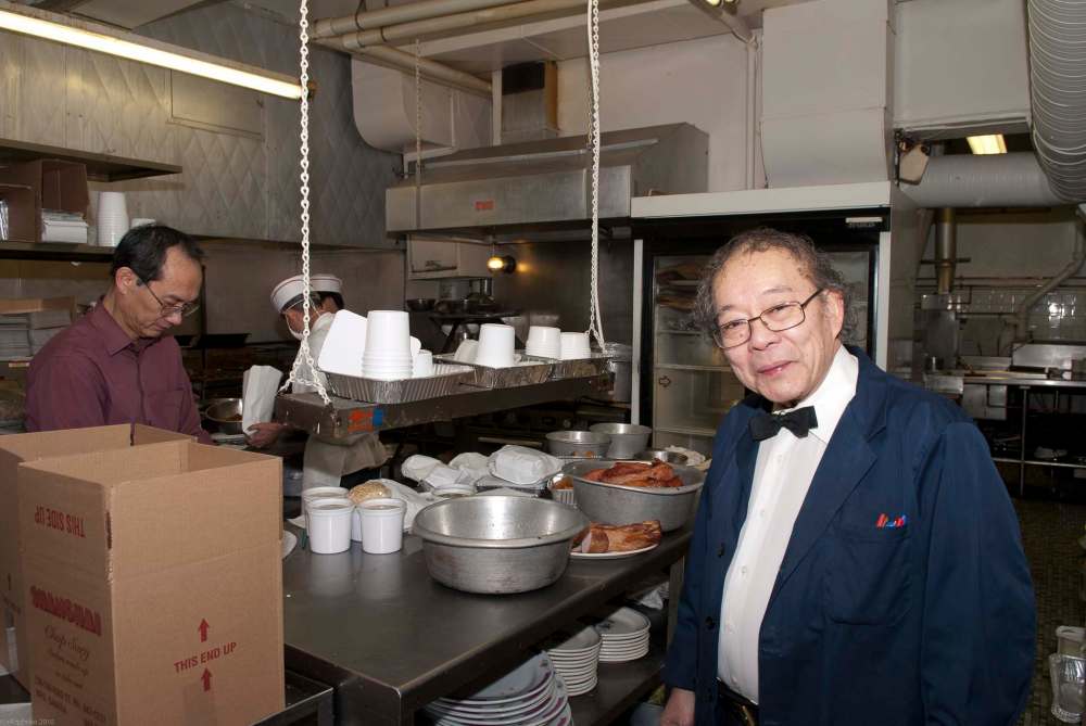 SUPPLIED
William (Bill) Moon Dong working at Shanghai Restaurant in Winnipeg in 2010.