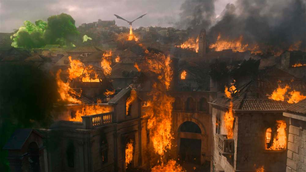 Jon Snow could not believe the devestation Daenerys inflicted on King's Landing. (HBO)