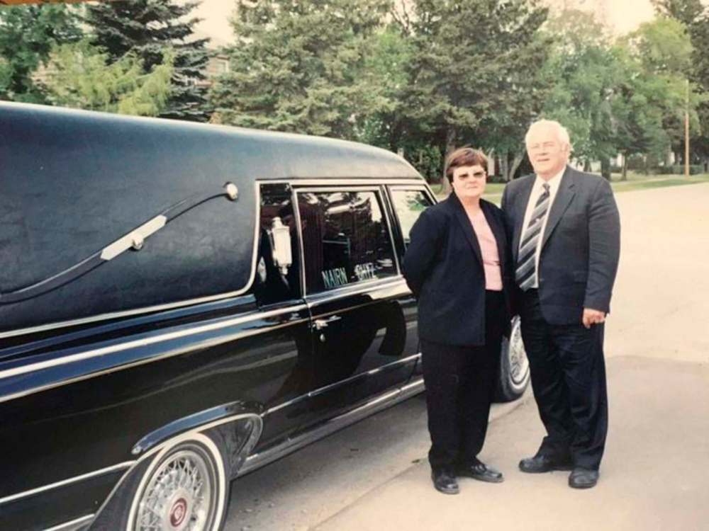 Bob with his wife Diane.