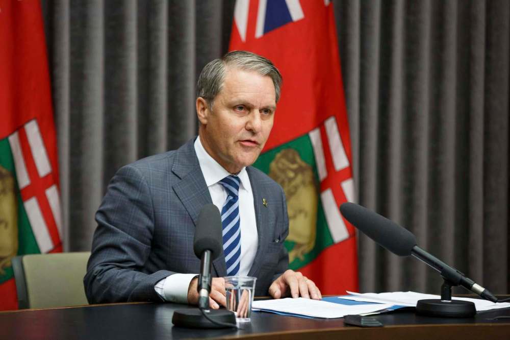 Health Minister Cameron Friesen met with health officials last week to work on a plan to deal with the public-health challenge of syphilis. (Mike Deal / Winnipeg Free Press files)