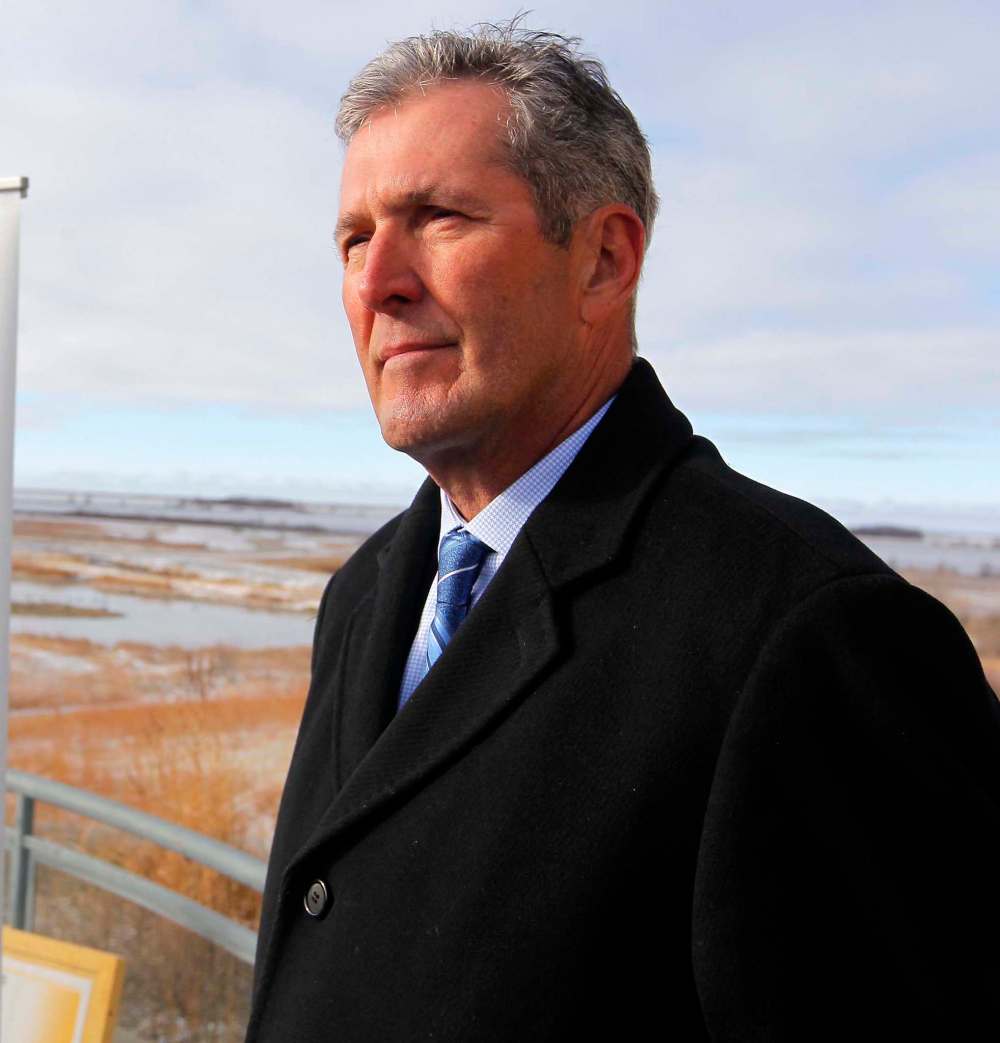 BORIS MINKEVICH / WINNIPEG FREE PRESS FILES
Brian Pallister made his first visit to Churchill, MB since becoming premier.