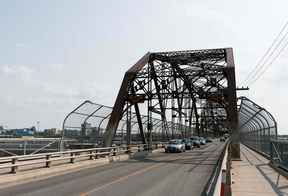 Replacing the Arlington Bridge is one of 22 major capital projects the city has identified as a priority. (Sarah Taylor / Winnipeg Free Press files)