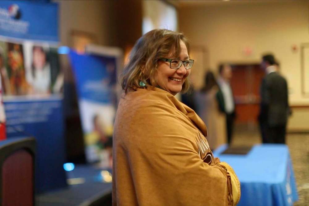 SUPPLIED
Shirley Fontaine, seen here at last year’s Manitoba First Nations Education Resource Centre conference, died of a brain aneurysm in April. The mother of four was one of this province’s best-known architects on First Nations education and sovereignty.