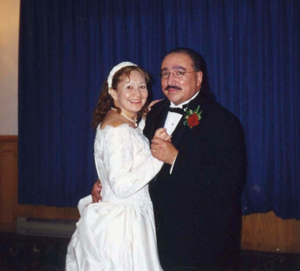 Supplied
Fontaine and her husband, Earl, on their wedding day in 2001.