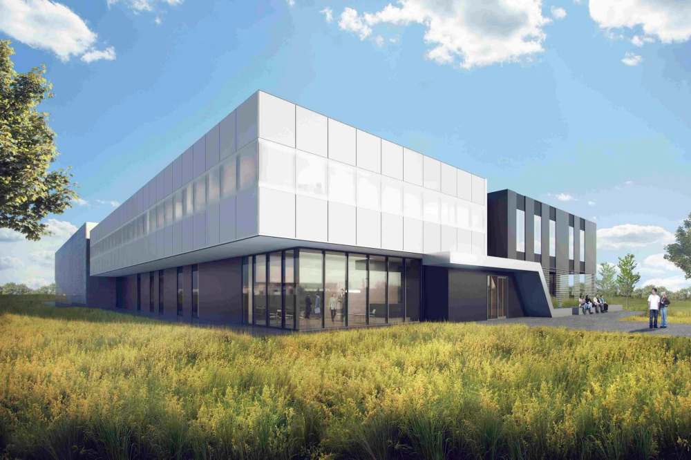 Supplied
A digital rendering of the National Research Council’s $60-million Advanced Manufacturing Program building, which will become the centrepiece of the Brookside Industrial Park.