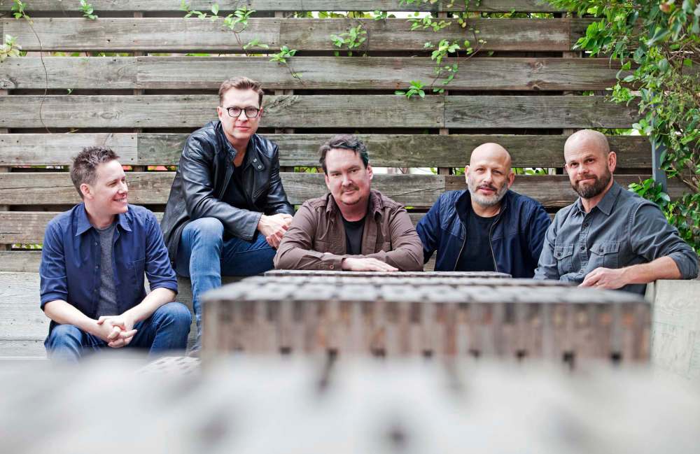 Melissa Stewart photo
Galactic members Ben Ellman (from left) Robert Mercurio, Stanton Moore, Jeff Raines and Rich Vogel take the stage Friday at 8 p.m. at Burton Cummings Theatre.