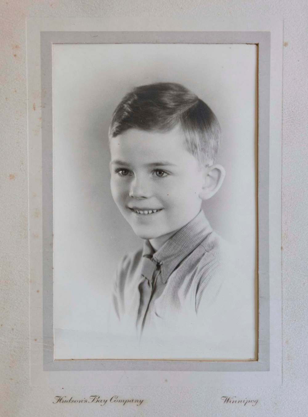 SUPPLIED
John Crabb age 9.