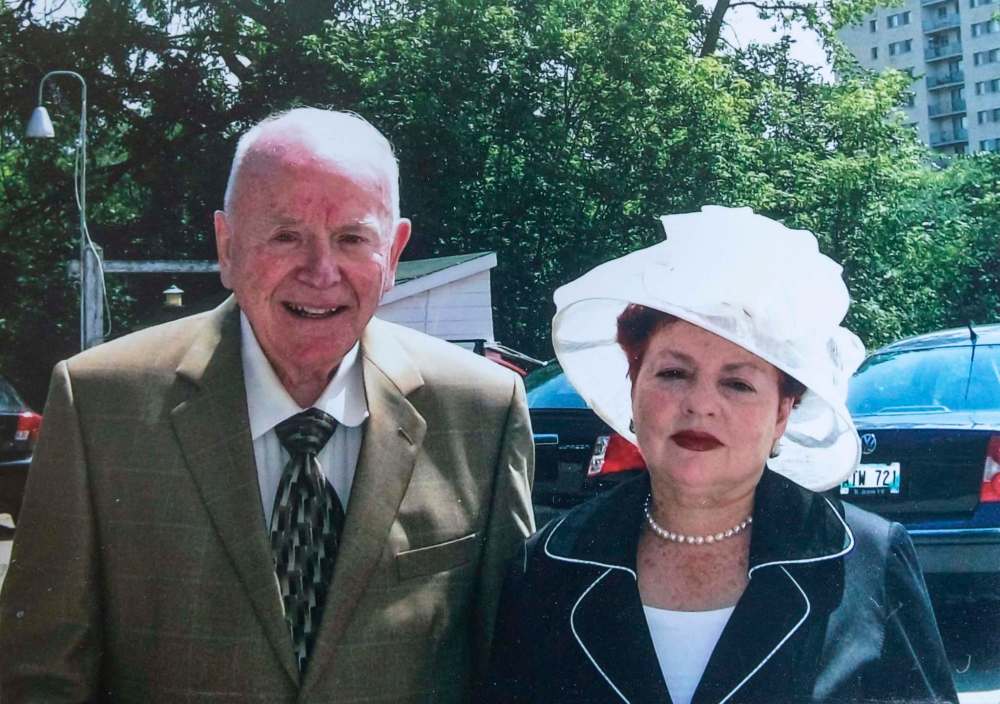 SUPPLIED
John Crabb and wife Marilyn on the way to see Queen Elizabeth at Government House in 2010.