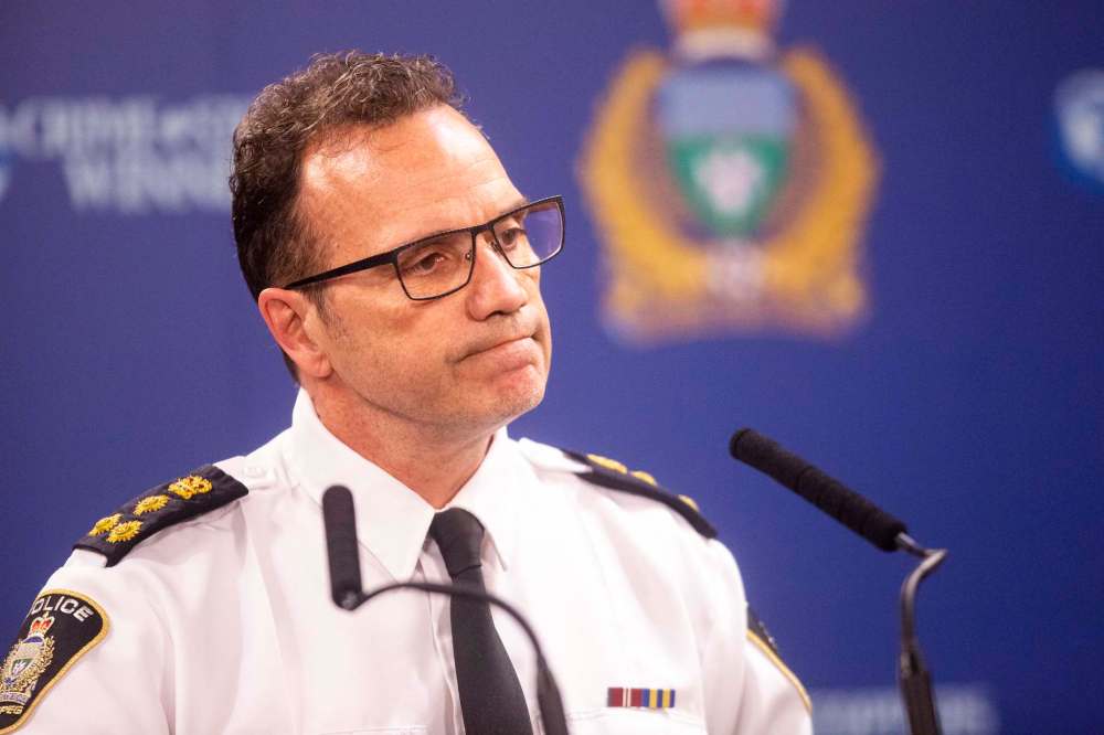 $1.3 million of the federal cash Manitoba has tapped into so far will go to analysts and equipment to trace and forensically test guns, to determine their source, Winnipeg Police Chief Danny Smyth said. (Mikaela MacKenzie / Free Press files)