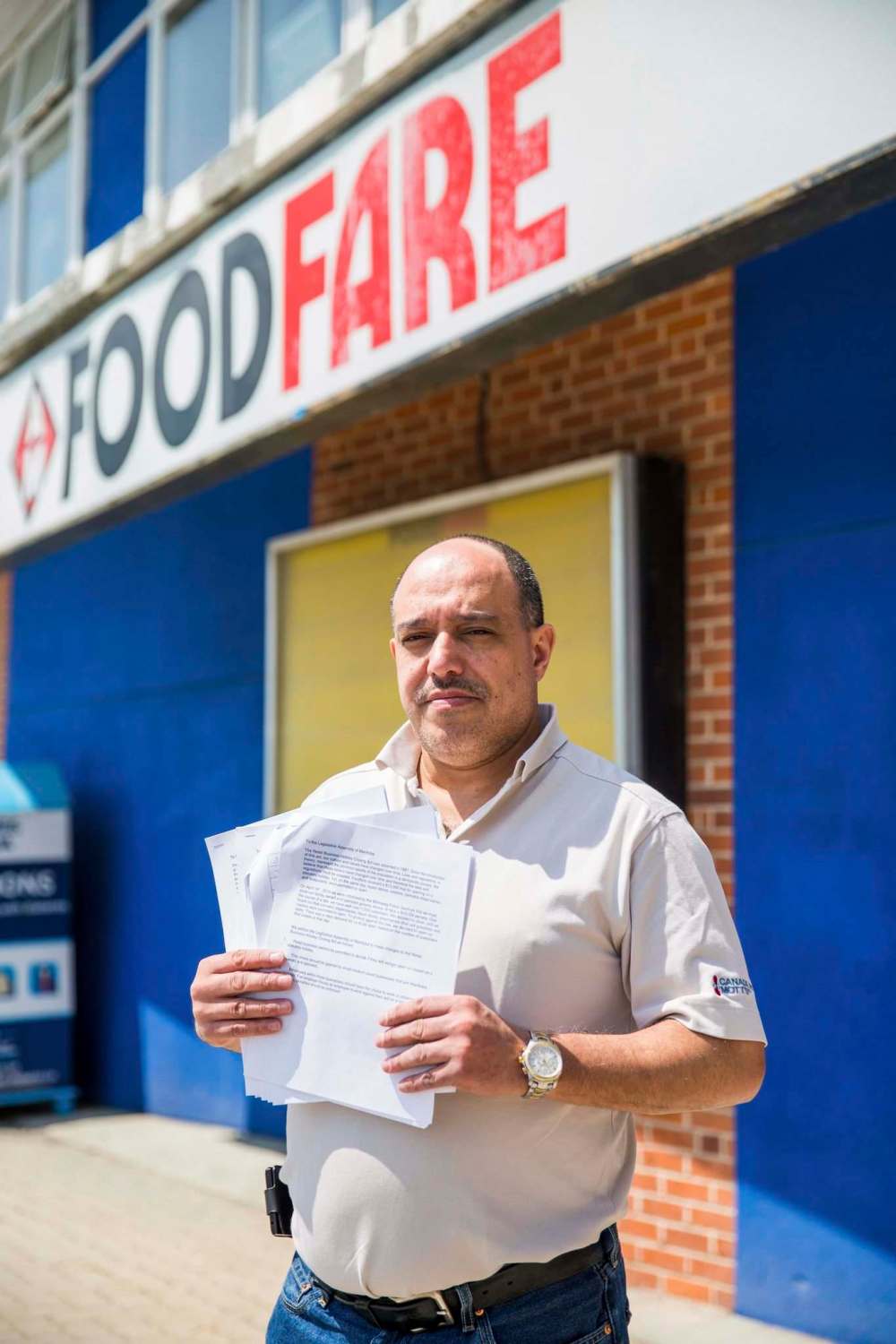MIKAELA MACKENZIE / WINNIPEG FREE PRESS FILES 
Food Fare owner Munther Zeid