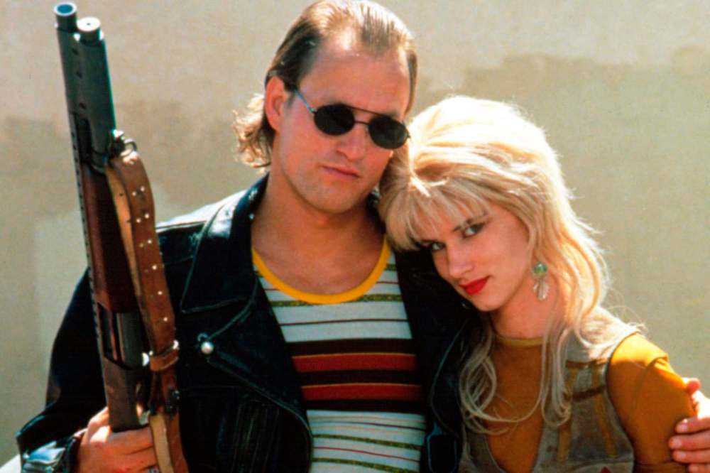 WARNER BROS.
Woody Harrelson (left) and Juliette Lewis in Natural Born Killers.
