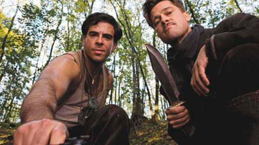 THE WEINSTEIN COMPANY
Eli Roth (left) and Brad Pitt in Inglourious Basterds.