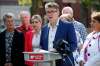 photos by JOHN WOODS / WINNIPEG FREE PRESS
Liberal Leader Dougald Lamont says his party would create a cultural capital fund by setting aside 2.5 per cent of current infrastructure spending for cultural infrastructure.