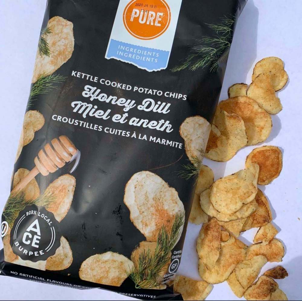 Supplied
The new honey-dill-flavoured potato chips go on sale at Red River Co-op food stores and gas bars Monday.
