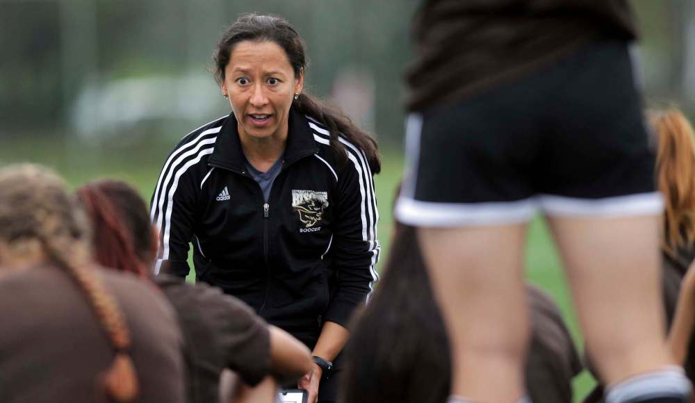 Coach Vanessa Martinez Lagunas says the team wants to keep up the strong defence, while working on generating better offence. (Phil Hossack / Free Press files)