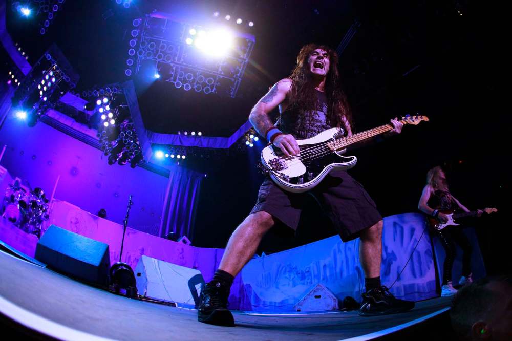 John Woods / Winnipeg Free Press FILES
Bassist Steve Harris has been leading Iron Maiden since 1975.