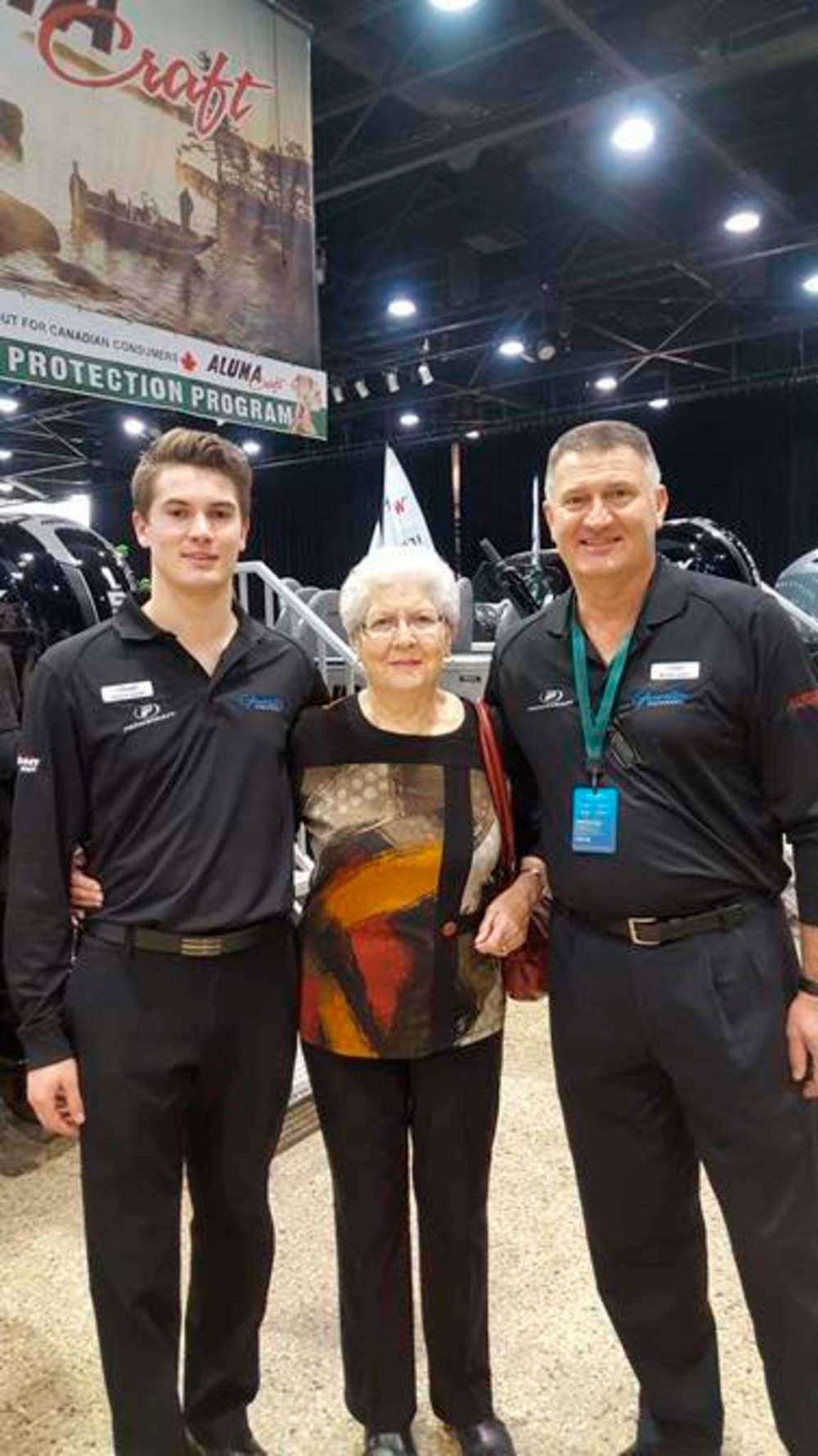 Supplied
Guertin with grandson Dominic (left) and son Michael Guertin.