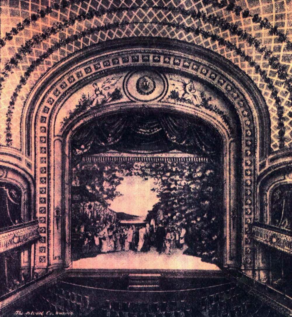 Further information about the Walker's decorative scheme was found only at the last minute, in an old newspaper photograph. (Supplied photo)