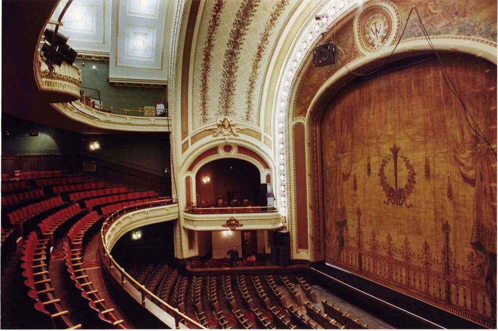 The Walker Theatre restoration in the 1990s recaptured much of its original 1906 beauty. (Supplied photo)