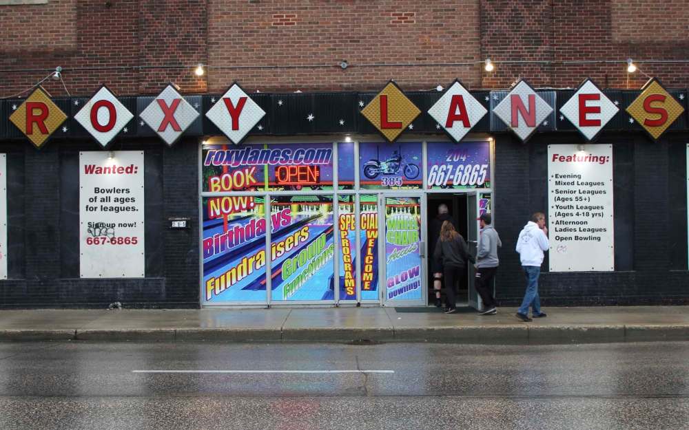 Roxy Lanes on Henderson Highway.